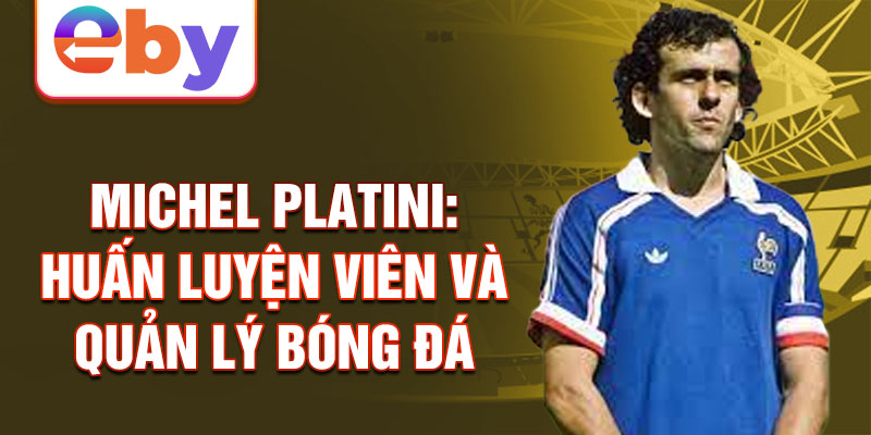 Michel Platini: Huấn luyện viên và quản lý bóng đá