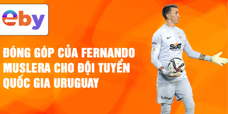 Đóng góp của Fernando Muslera cho đội tuyển quốc gia Uruguay